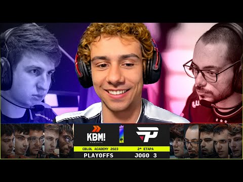 PAIN x KABUM | Jogo 3 - CBLOL Academy 2023: Playoffs DIA 7 | Ilha das Lendas
