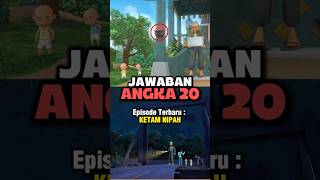 The Answer to the Number 20 in the Upin & Ipin Mangrove Crab Episode #upinipin