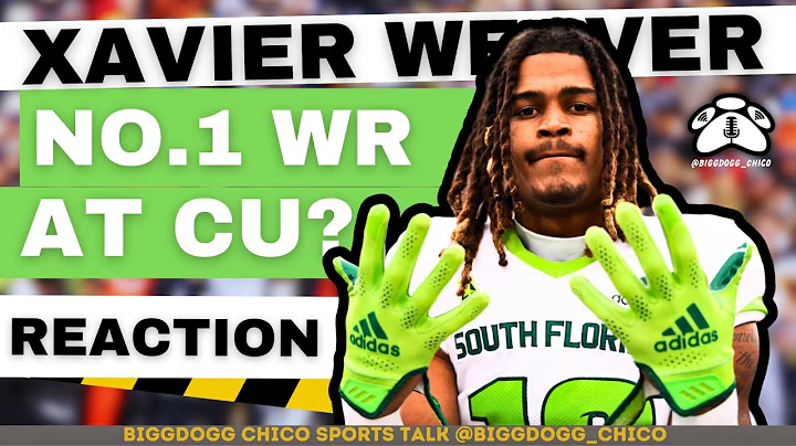 CU BUFFS XAVIER WEAVER WR WORK! Coach Prime says…