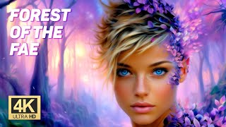 Forest of the Fae | Enchanted Fairy \u0026 Elf Magical Fantasy World | Spirit Animals | AI Short Film