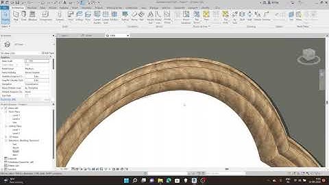 How to make Gothic Arch in Revit using massing and site #revit #tutorials #design