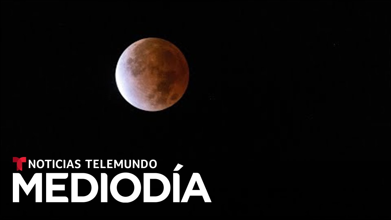 Por qué ocurrirá el eclipse lunar del domingo y dónde verlo | Noticias Telemundo