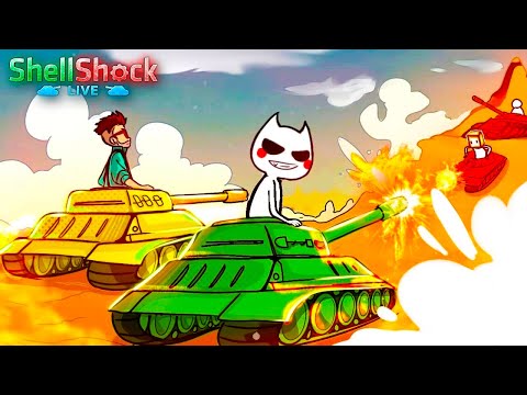 Видео: ТАКОГО ЭКШЕНА ЕЩЕ НЕ БЫЛО! ЭПИЧНАЯ БИТВА ТАНКОВ В SHELLSHOCK