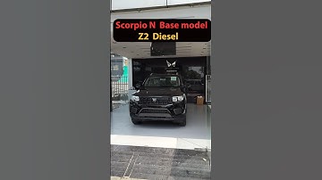 Scorpio N ka base model Z2 Diesel ! #scorpion #scorpio #trending #wrenchandroars #automobile #review