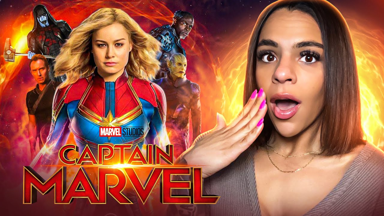 Captain Marvel (2019)  *First Time Watching* Movie Reaction 🎬🍿