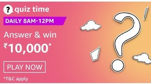 Amazon Quiz Answers Today | Win 10000 Amazon Pay Balance | Quiz Today| Vikas Kohli | 3 February 2021