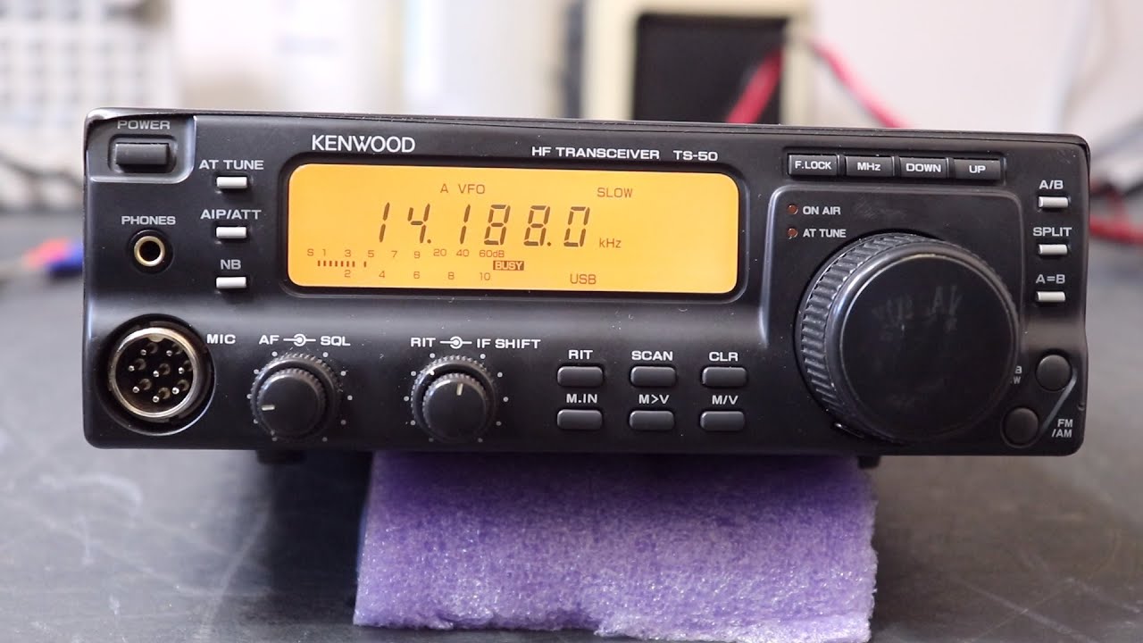 SLS RADIO SERVICE: KENWOOD TS-50 - VERIFICATION AND ALIGNMENT