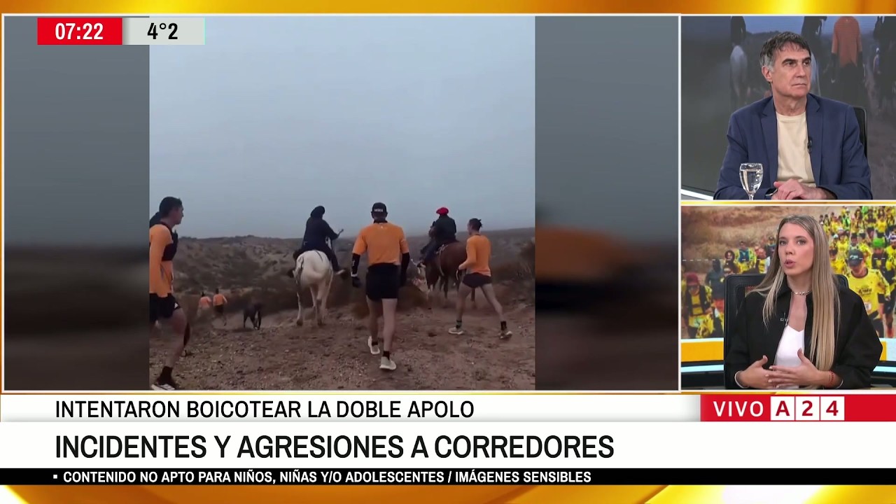 ►Tensión en Río Negro: Jinetes atacan y extorsionan a corredores de la Doble Apolo