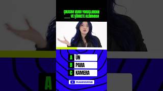 Eksi̇k Keli̇meyi̇ Tahmi̇n Et Başrol Sensi̇n Testi̇ Mani̇fest