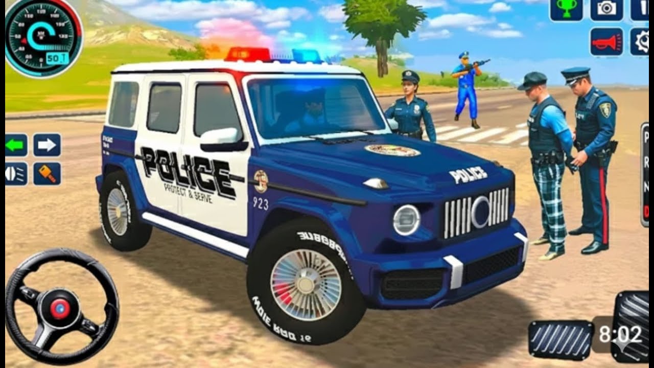 ‎محاكي ألقياده سيارات شرطة العاب شرطة العاب العاب اندرويد Android Gameplay ‎