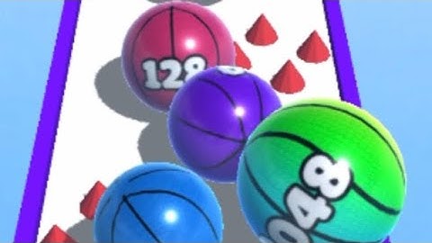 BALL MERGE 2048 - All Levels /Gameplay IOS (Levels 126 -128).