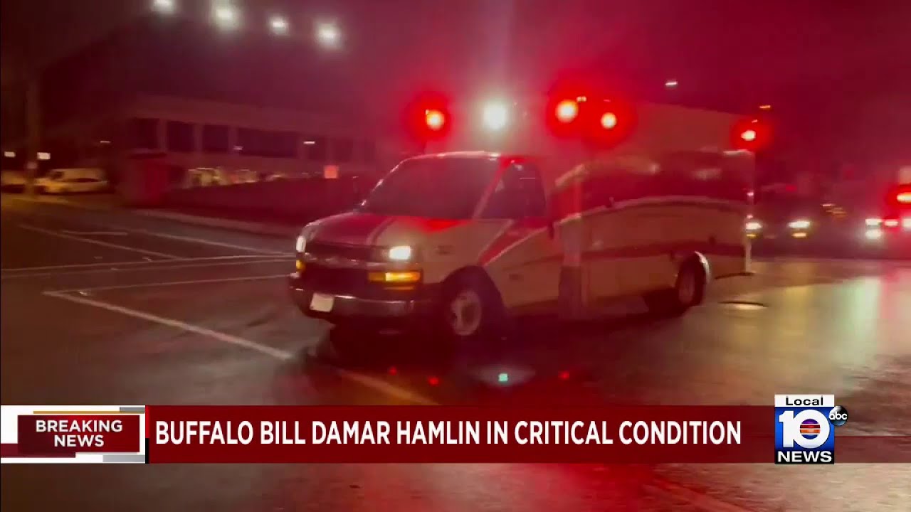 NFL: Damar Hamlin remains in critical condition
