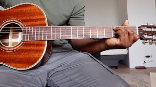 Understanding Chord Structures on the Guitar with C-Major Chord Variations