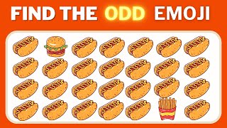 Find the ODD One Out || 30 Easy, Medium, Hard Level - Emoji Quiz