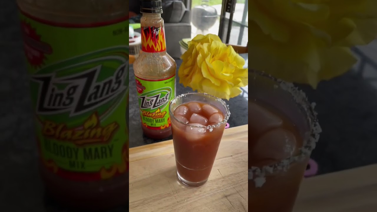 Zing Zang Bloody Mary!  Mother's day is tomorrow!!!!