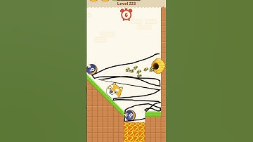 Save the dog game 😂 Level COMPLETE 223 #savethedog #shortsvideo #shortsfeed #share #subscribe