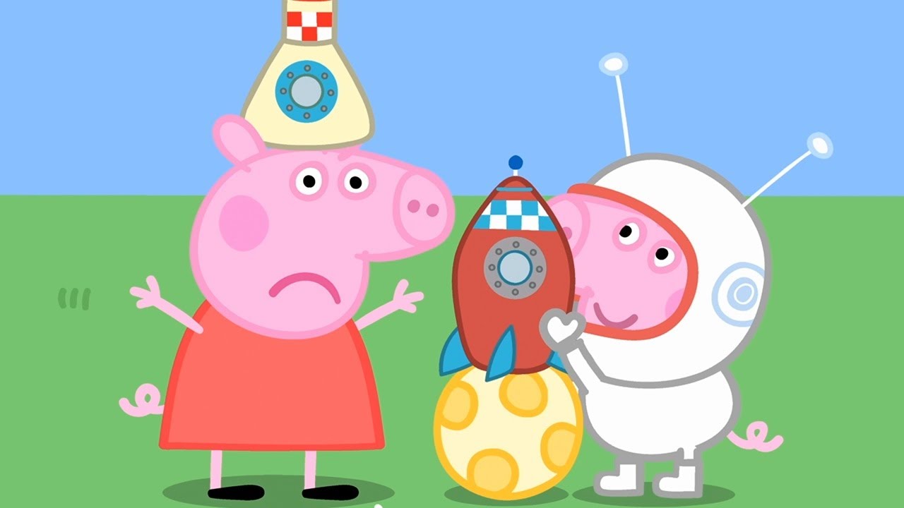 ⁣A Trip to the Moon and Grandpa at the Playground 🐷🚀 Peppa Pig Full Episodes