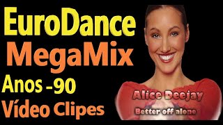 EuroDance  MegaMix  Anos 90  Vídeo Clipes