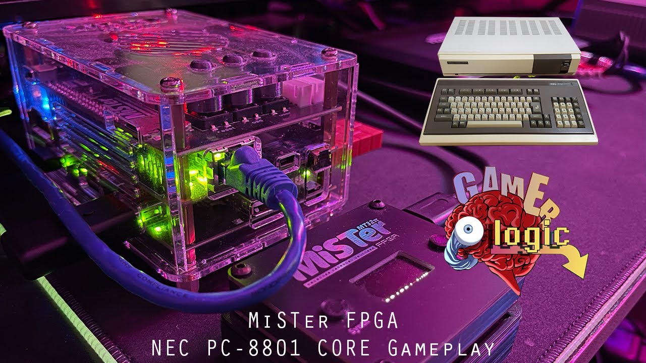 The Scheme - Mister FPGA NEC PC-8801 CORE- Gamer Logic - YouTube