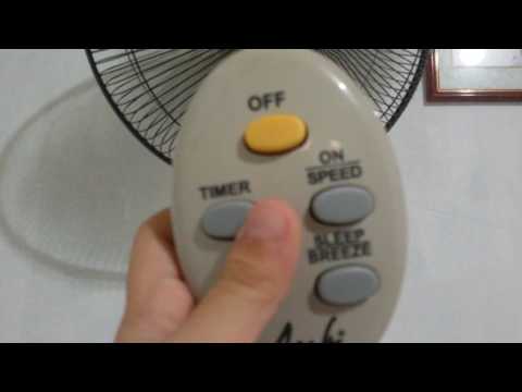 Asahi Wall Fan With Remote Youtube