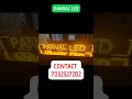 LED Scrolling Board 4x0.5 Feet Yellow Color For Dj Sounds #ledboard #ledart