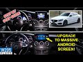 NEW ANDROID 10 SCREEN INSTALL on 2015+ Mercedes-Benz C-CLASS (W205 & GLC)