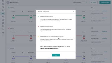 Files from Dotloop to KW Command