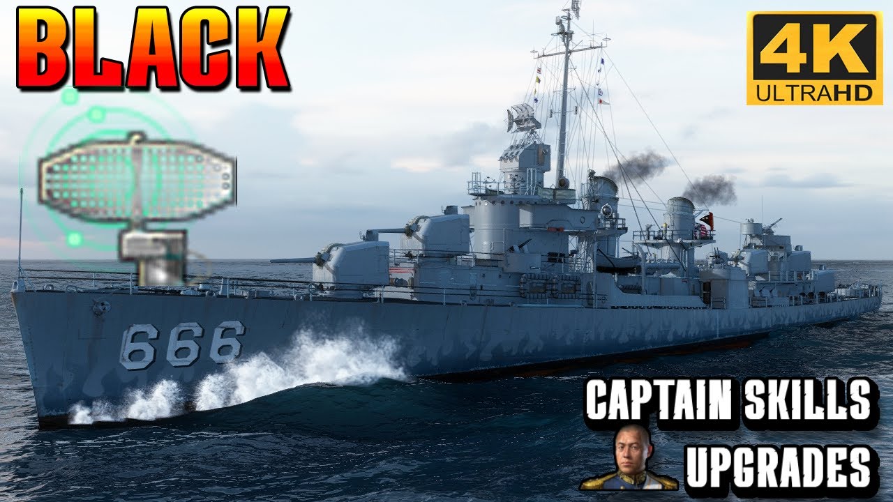 Black: Critical role with radar - World of Warships
