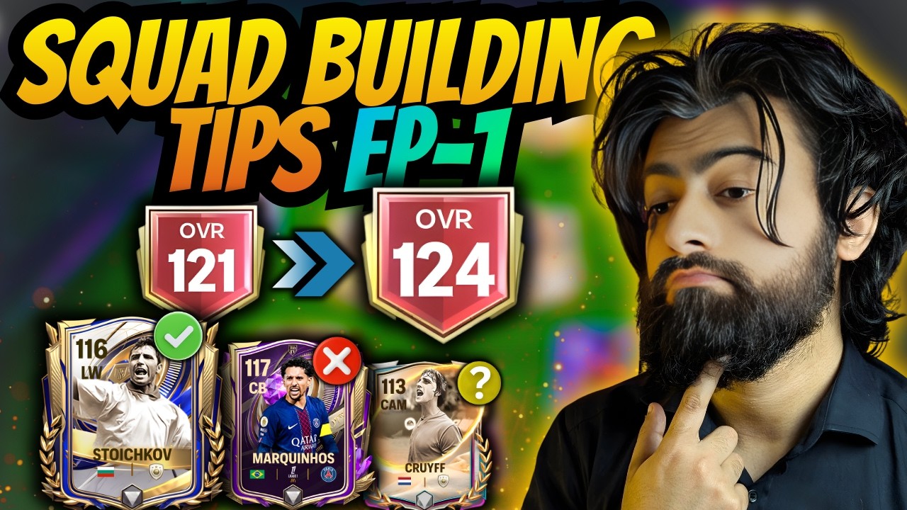 Squad Building Tips Ep1 - The balance between OVR and GAMEPLAY.