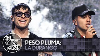 Peso Pluma La Durango The Tonight Show Starring Jimmy Fallon