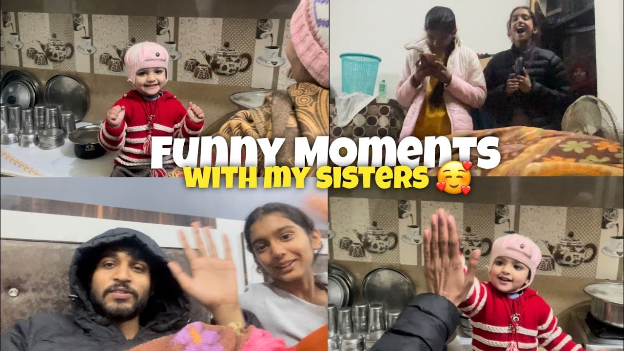 Funny Moments With My Sisters 😍Eating Pizza 🍕Pani Puri  🫶🏻 In Dreams 😂New Vlogs 2026 Arvind Kharolia