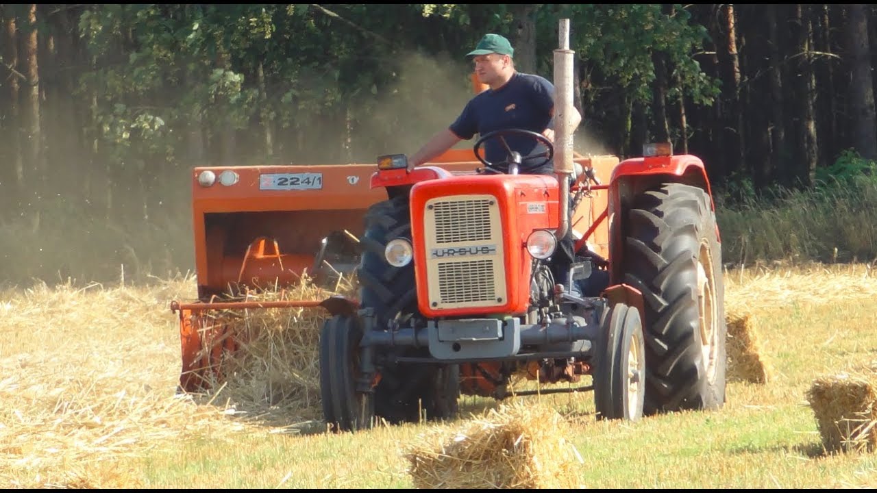 Prasowanie słomy 2019🚜 2x Ursus c 360 & sipma 224/1⚡Milek 40 Team📽