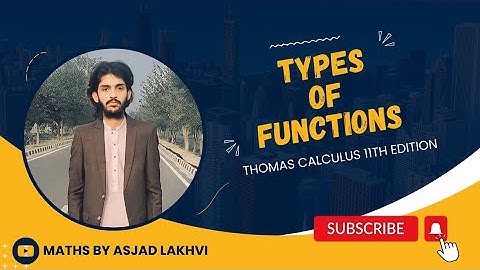 Types of Functions || Decreasing, Increasing functions || Even, Odd functions || @asjadlakhvi
