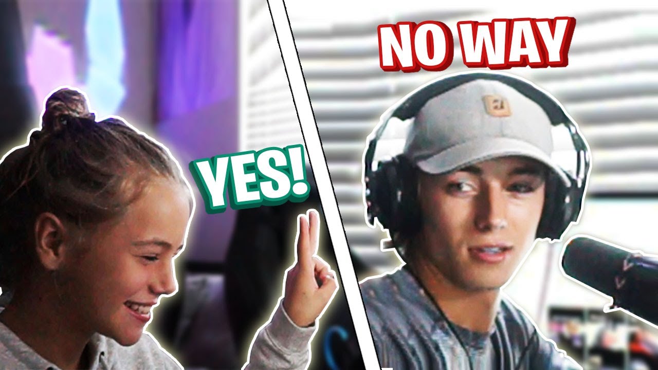 INTERVIEWING my 12 year old SISTER... (SHE IS A SAVAGE) - YouTube