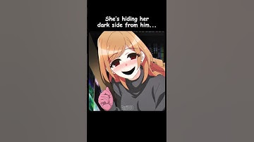 He had no idea who she really was... 😨🖤 #anime #shorts