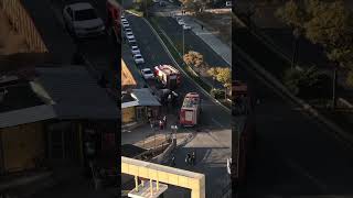 Ankara Trafik&06.11.2021 Eryaman Tunahan Sitesi Önü Araba Alev Almış