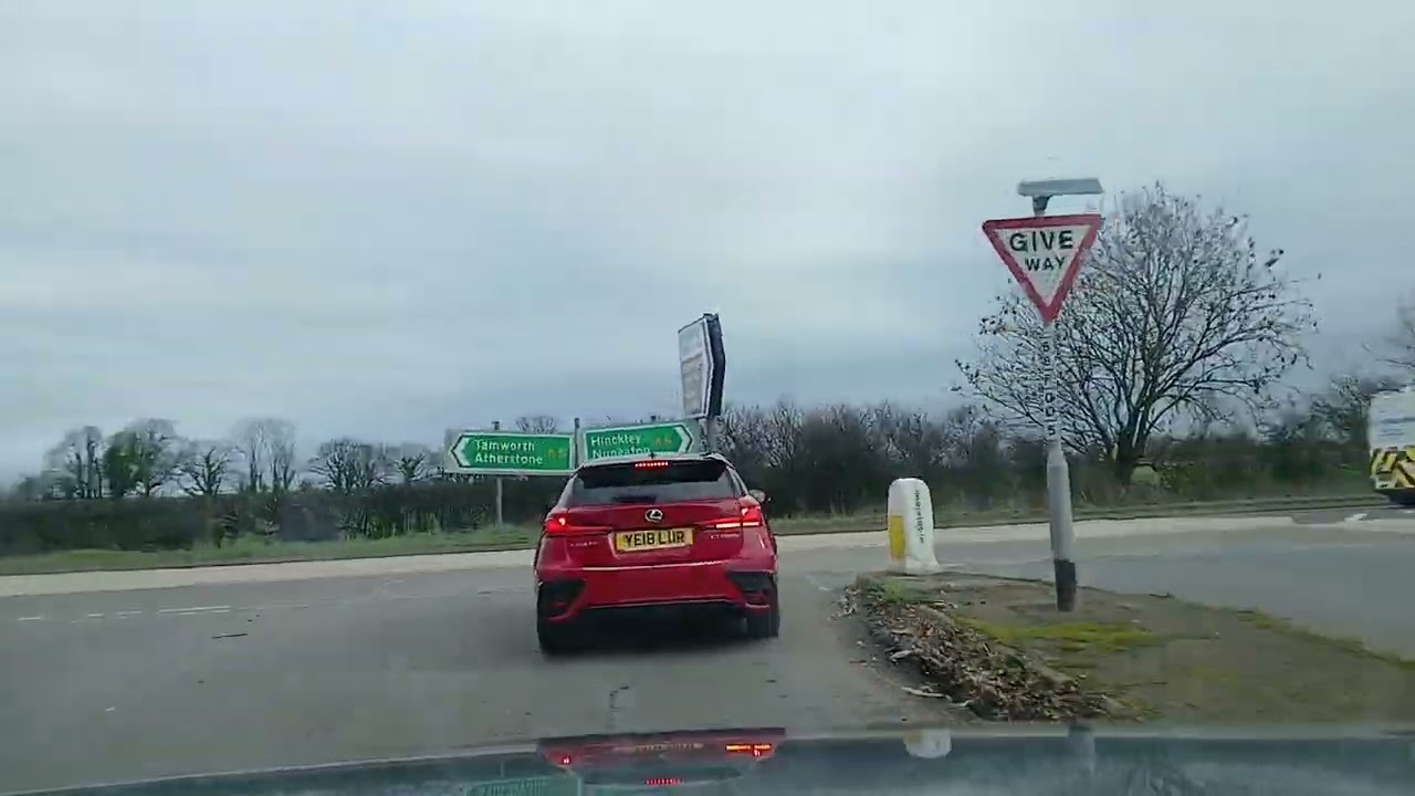 Dashcam ansley common to burbage march 2nd 2026