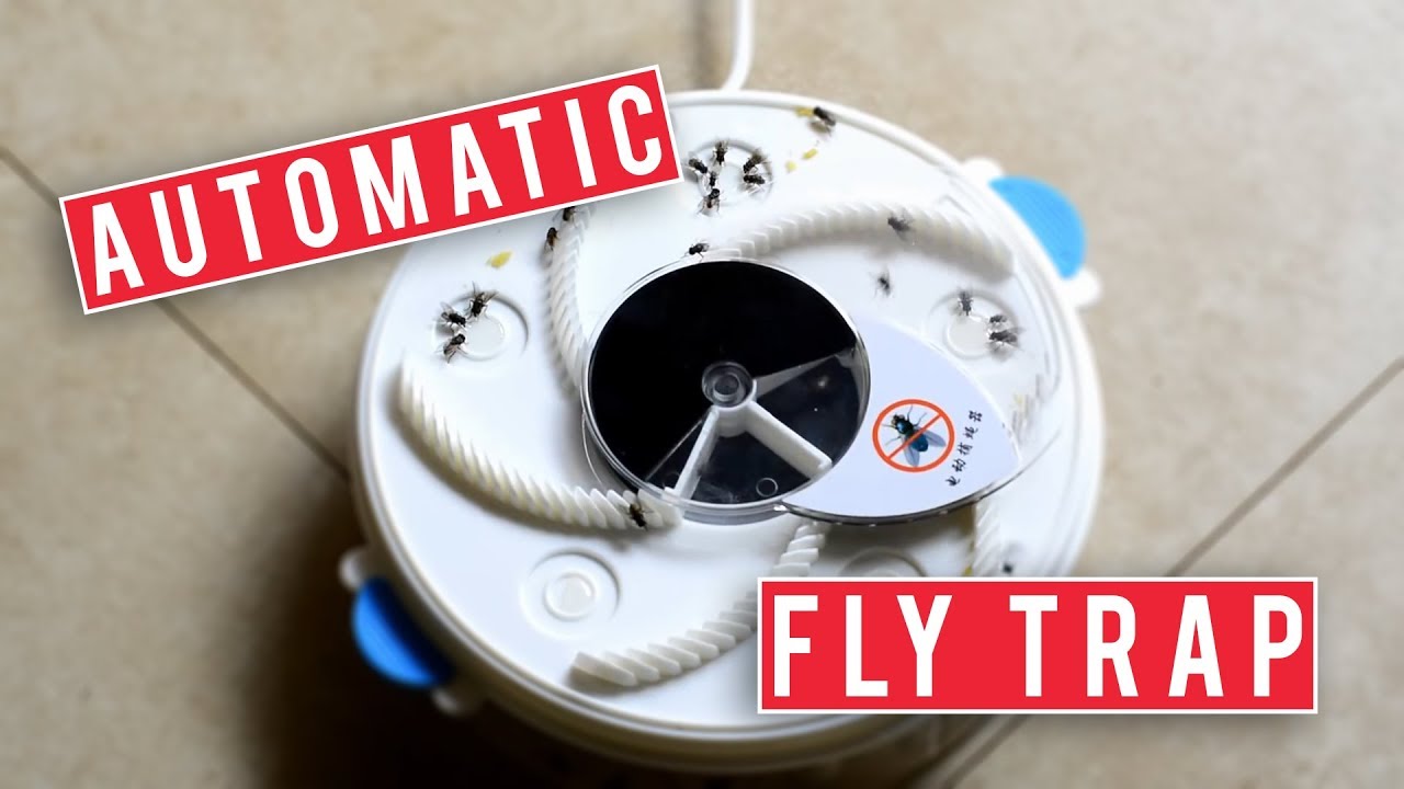 USB Powered Electric Fly Trap Automatic Flycatcher