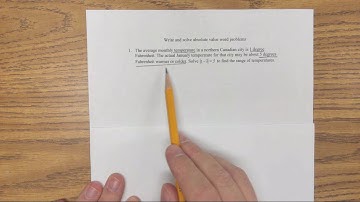 Absolute Value Word Problems