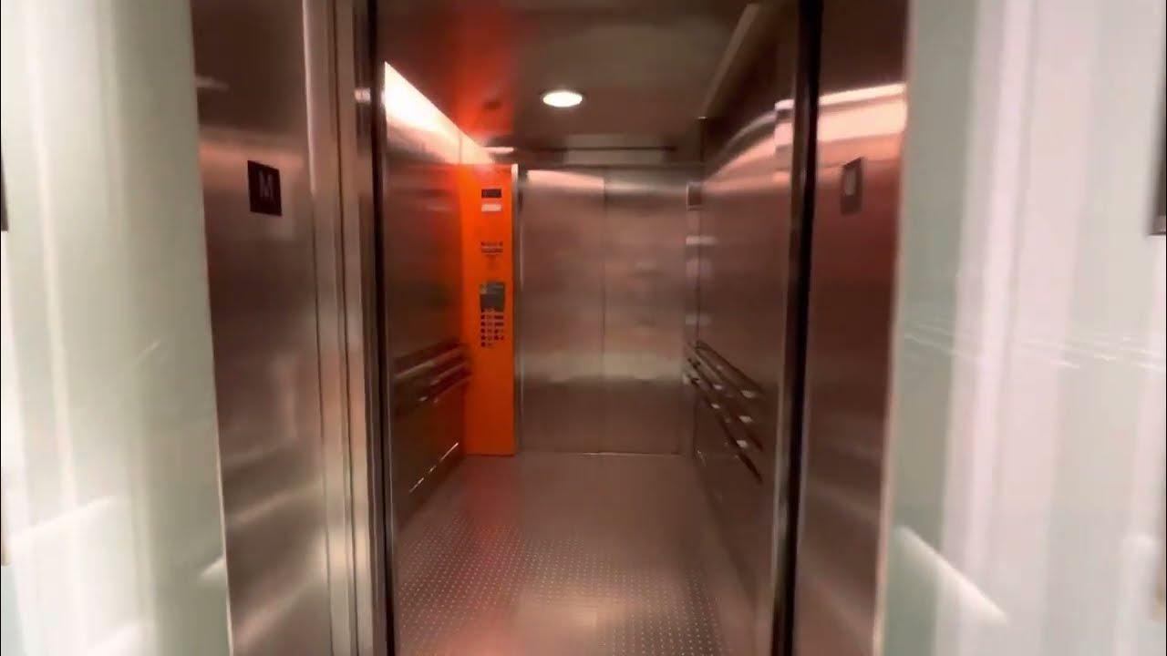 KONE elevator at Washington DC Dulles Airport YouTube