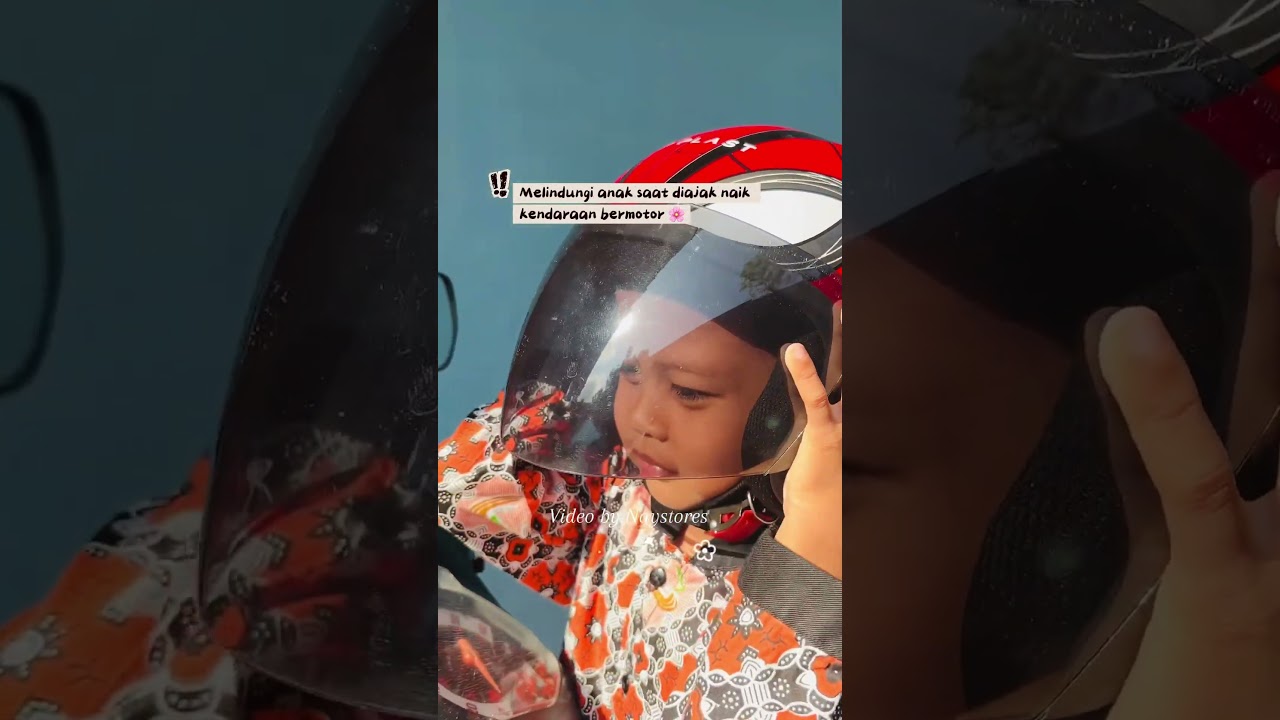 Helm anak karakter..  😍😍 