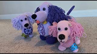 Crochet Tips and Tricks for my crochet dachshund dogs DIY How to video tutorial