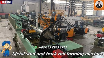 metal stud framing production line drywall profile making machine