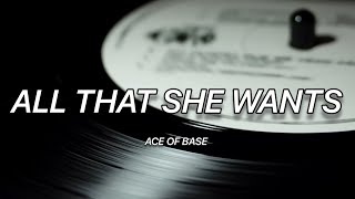 Download Lagu Ace Of Base - All That She Wants with Lyrics MP3 Download Lagu Ace Of Base - All That She Wants with Lyrics MP3