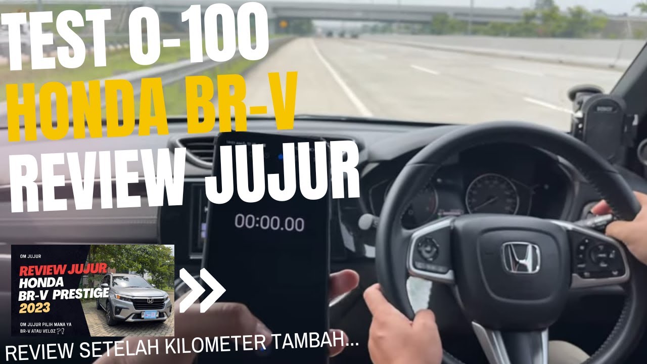 HONDA BR-V BARU TEST 0-100 KIRA-KIRA SAMA GA SAMA SODARANYA HR-V #honda