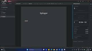 The Newest Free Novel Writing Desktop App- Draftline.ink screenshot 1