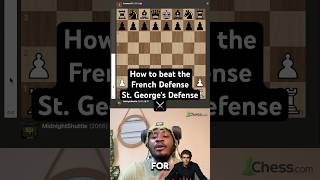 2400 middlegame play in the French Defense St. George Defense line #chess #chessgame #magnuscarlsen
