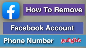 how to remove Facebook account phone number In tamil