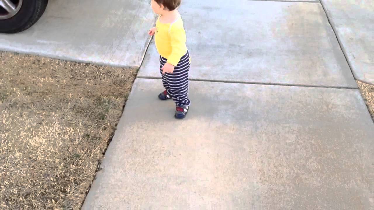 Max Walks With Squeaker Shoes - YouTube