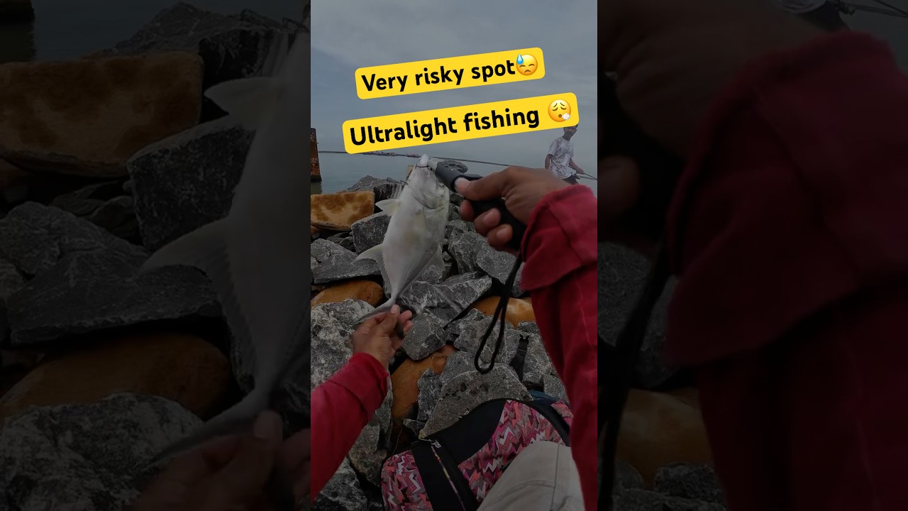 Unexpected sizes ultralight fishing 